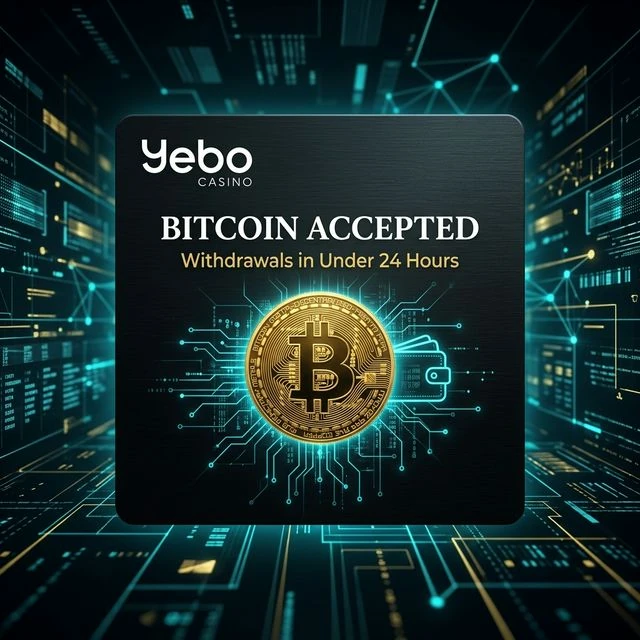Yebo Casino Bitcoin withdrawal — under 24 hours