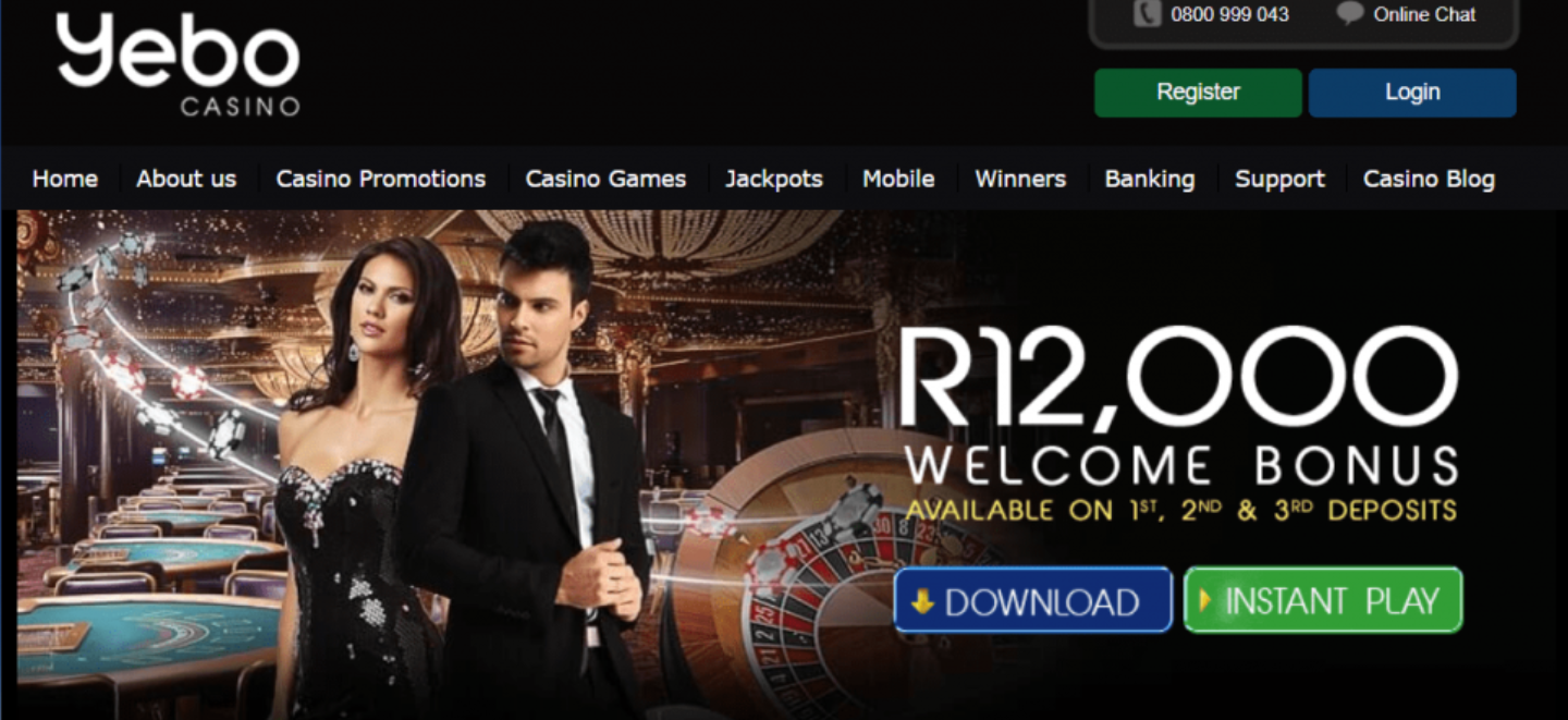 yebo casino payment
